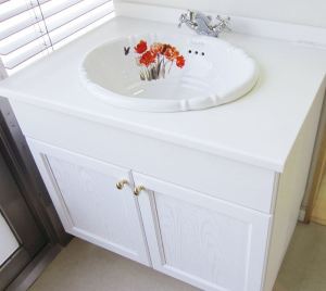 メリットキッチン　洗面化粧台　リフォーム　横浜